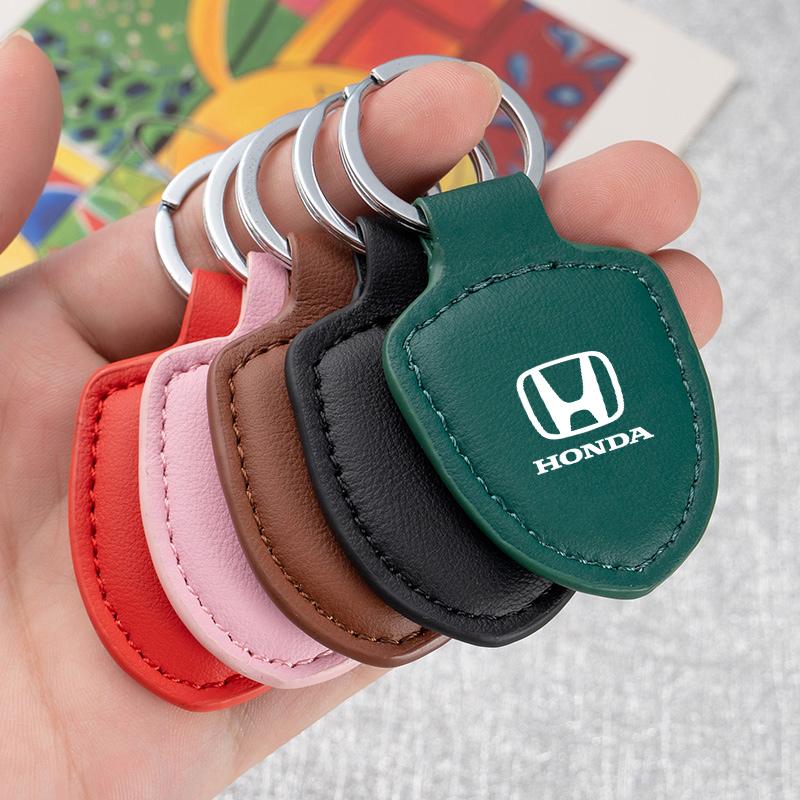 Car Keychain Metal Keyring Key Chain Pendant Gifts For Honda Civic Accord CRV Fit Jazz nc750x cb500x Odyssey Insight Vezel City FL3