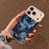Синий цветок кои Чехол для телефона чехол для iPhone17 16 15 14 13 12 11 Pro/ Max/Plus противоударная задняя крышка защита от отпечатков пальцев