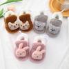 Мягкая обувь для младенцев, малышей, девочек и мальчиков, симпатичные подошвы с кристаллами и цветами, обувь для кроватки, обувь для новорожденных, детские туфли, первые ходунки