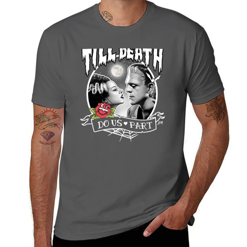 Till Death Do Us Part Tshirt Large Size Casual Tee Shirt Tshirt