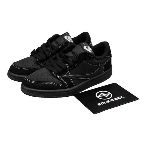 Travis Scott x Jordan Air Jordan 1 Low og Черные Ретро Кроссовки DO5442-001