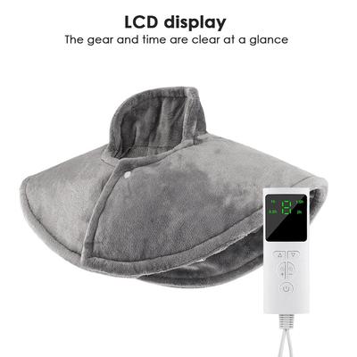 Электрическая грелка для шеи, плеч, зимнее теплое одеяло для шеи, расслабление шейных мышц, облегчение боли в суставах, физиотерапия, вилка европейского/американского стандарта