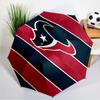Houston basketball Logo Umbrella 8-Frame for Travel, Camping, Casual Lightweight Portable Umbrella, Essential for Every Family Holidays Gift