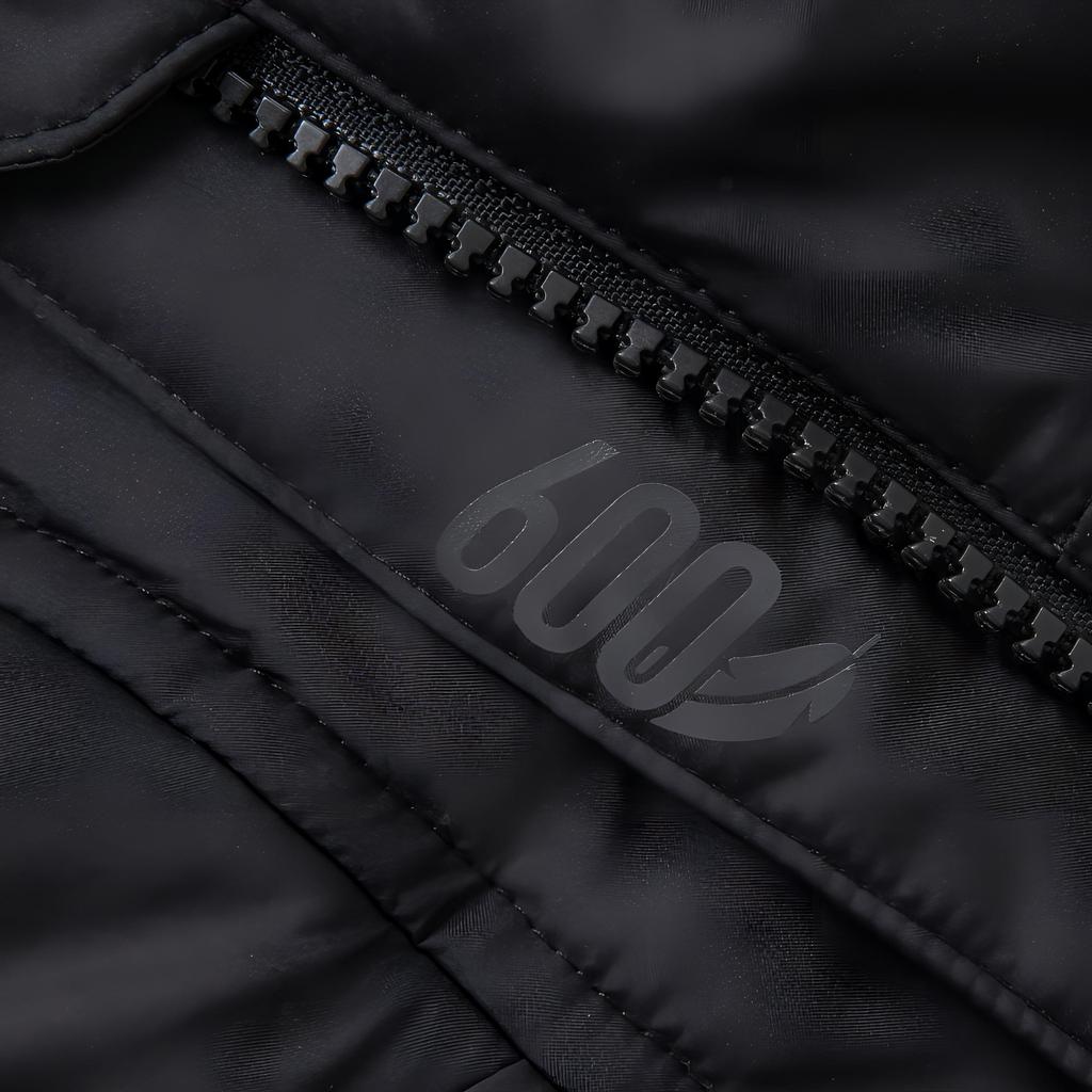 adidas Длинная пуховая куртка, водонепроницаемая, теплая, спортивная, повседневная, с капюшоном, с длинным рукавом, женская куртка, черная JV6197