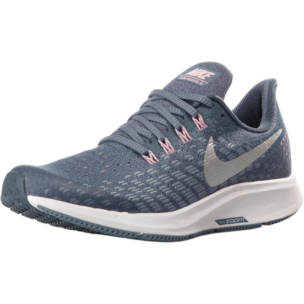 Nike Детские кроссовки Air Zoom Pegasus 35 GS Размытый синий Металлик-серебристый AH3481-400
