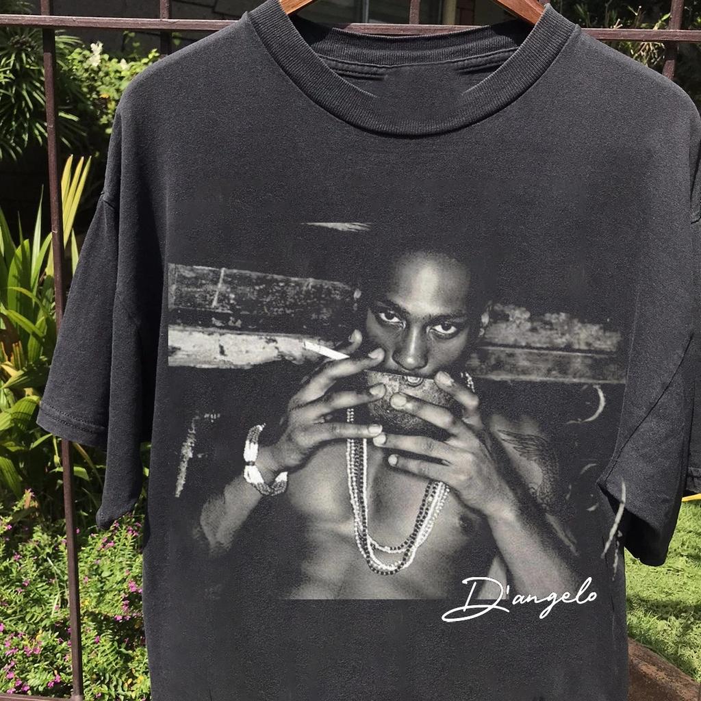 NEW SALE! D'Angelo Rapper 90s Gift Rap Tee T-shirt Cotton Full Size S to 5XL