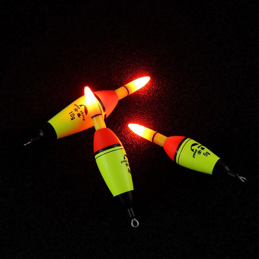 5g-100g Electronic Buoyancy Light Stick Bobber Ball Boia Fishing Night Float Eva Foam