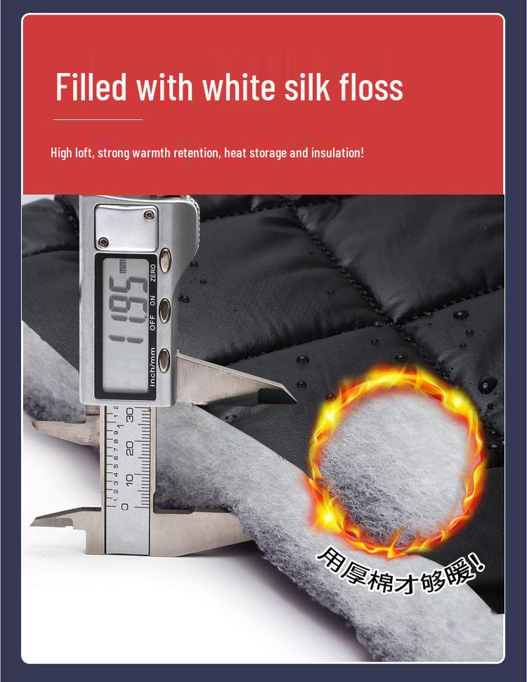 Зимняя флисовая ветровка для велоспорта и мотоциклизма с разделением человек-транспортное средство