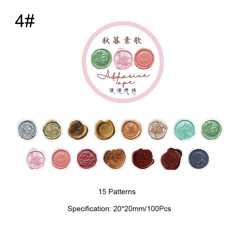 100 шт. наклейки для скрапбукинга, декоративные бумажные наклейки васи, дневник, сделай сам, наклейка для этикеток, журнальный альбом, канцелярские принадлежности