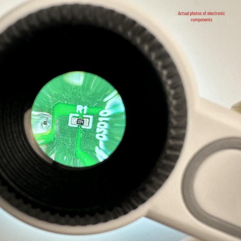 Увеличительное стекло HD 90x с подсветкой для чтения, электроники, ювелирных изделий, антиквариата и монет.