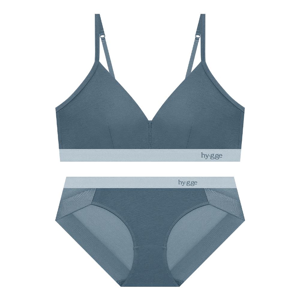 [SET] Комплект трусиков-бюстгальтеров-бралетт Nature No-Wire - 6 цветов