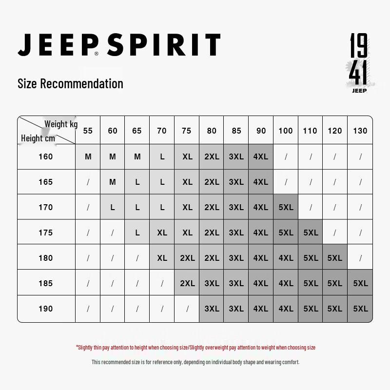 Универсальная толстовка с круглым вырезом для мужчин JEEP SPIRIT