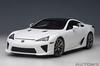 AUTOart Масштаб 1/18 Lexus LFA (Белоснежный/Черный углеродное волокно) Готовый продукт