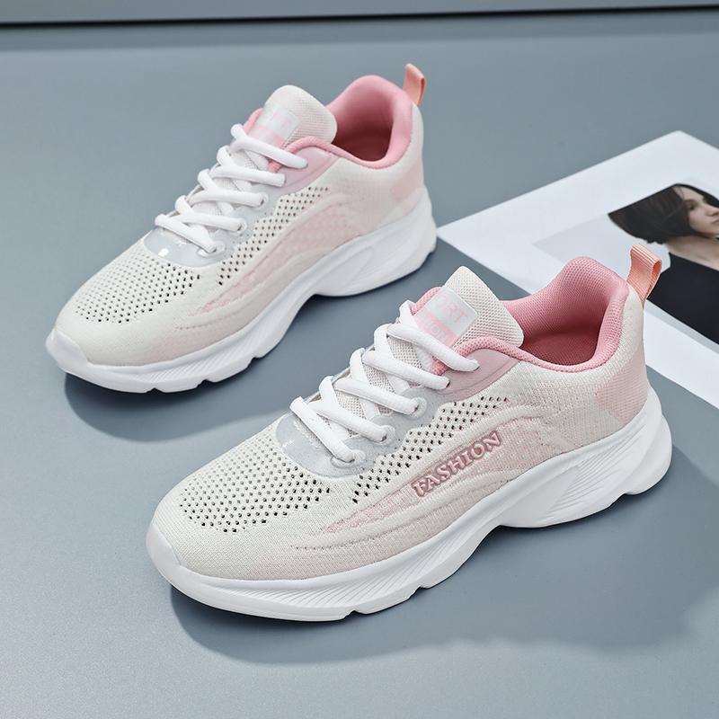 Fashion Green Casual Running Summer Fashion Anti Slip Mesh Breathability Athletic Shoe Tennis Woman Trend Woman Sneakers Female Leisure