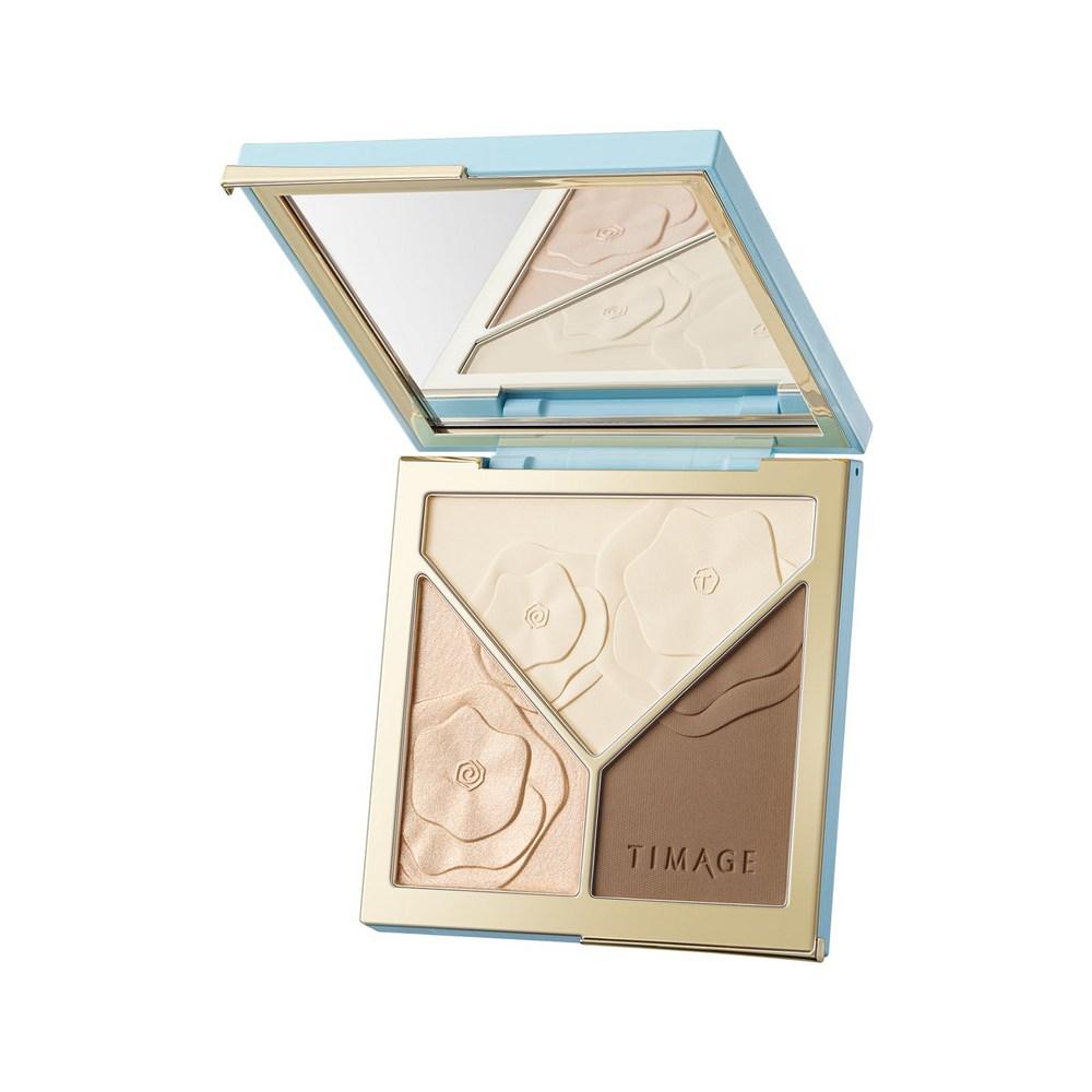 TIMAGE 3D 17g (01) Bronzer Highlighter Shading Matte 1 pcs