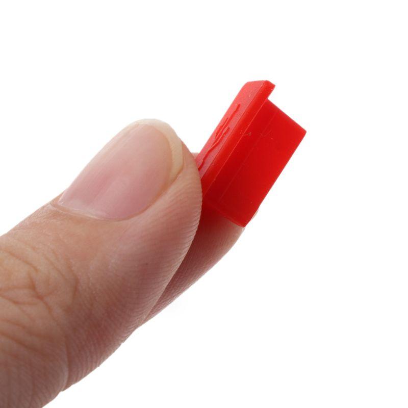 5PCS USB Dust Plug Charger Port Cover Cap Female Jack Interface Universal Silicone Dustproof Protector Tablet PC Notebook Laptop2