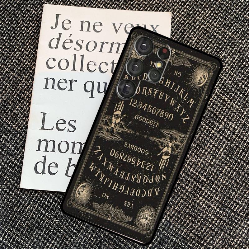 Пастельный Гот-Ведьмастиль Ouija Чехол Для Samsung Galaxy S23 Ultra S22 S20 S21 FE Note 10 20 Ultra S8 S9 S10 S24 Plus Чехол