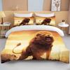 10 Sizes Cute Lion Bedding Set Duvet Cover Set 3d Bedding Digital Printing Bed Linen Queen Size Boy Bedding Set Fashion Design