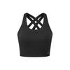 Yengil Qulay Yoga Mashg'ulotlari Sport Byustgalteri Ayollar Ichki Kiyimi Qora 23RCS404W001