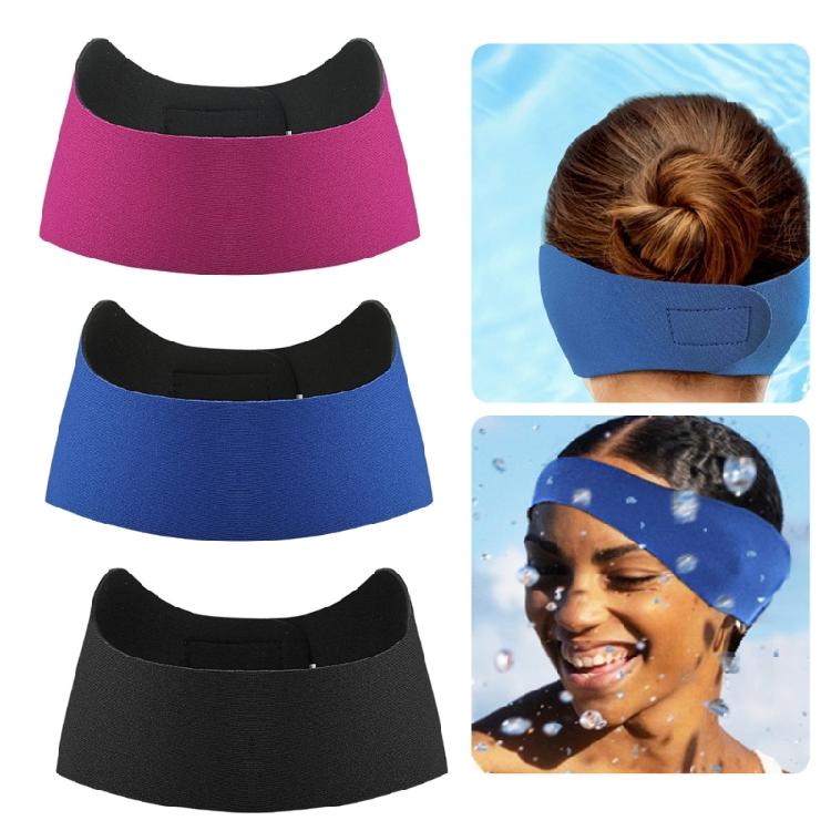 Swimming Ear Hair Band Shower Swim Headband Water Protector for Adult Children