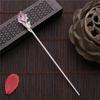 Chinese Style  Vintage Hair Chopsticks Hairpins Women Elegant Hair Stick Korean Metal Glaze  Woman Hair Clip Accessories Jewelry