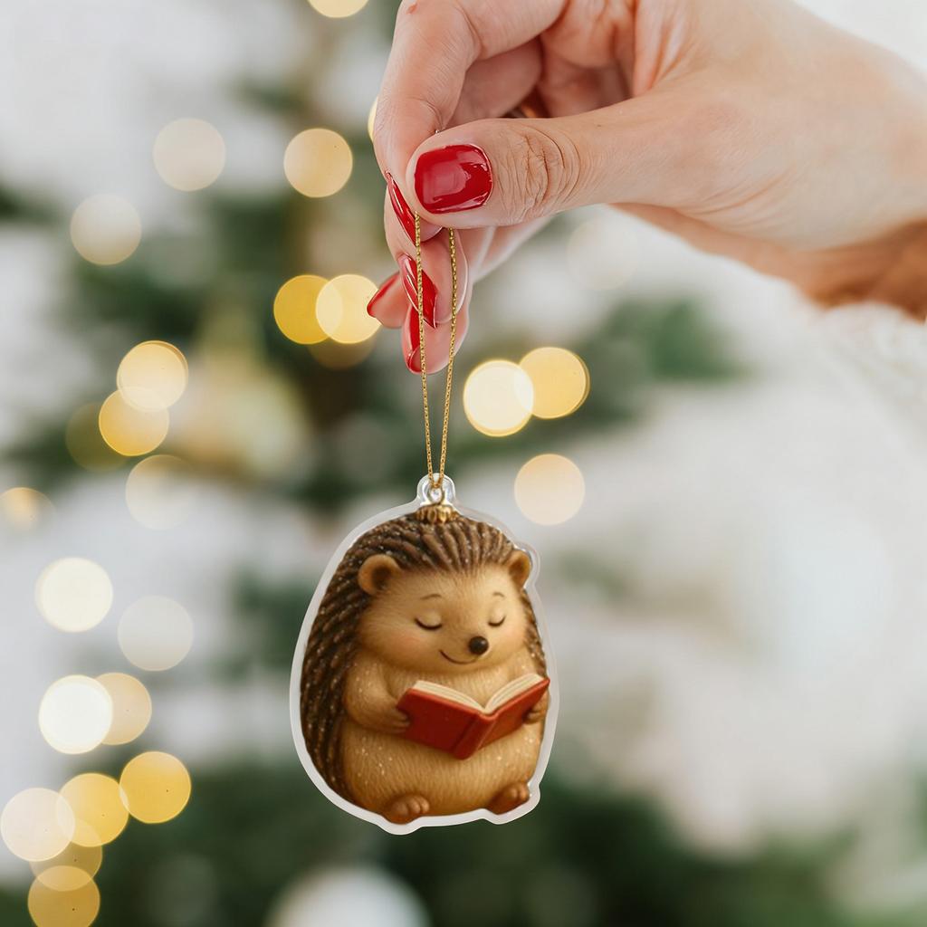 2D Рождественский Подвесной Декор Бирка на Елку Тематическая Вечеринка Поделки Украшение