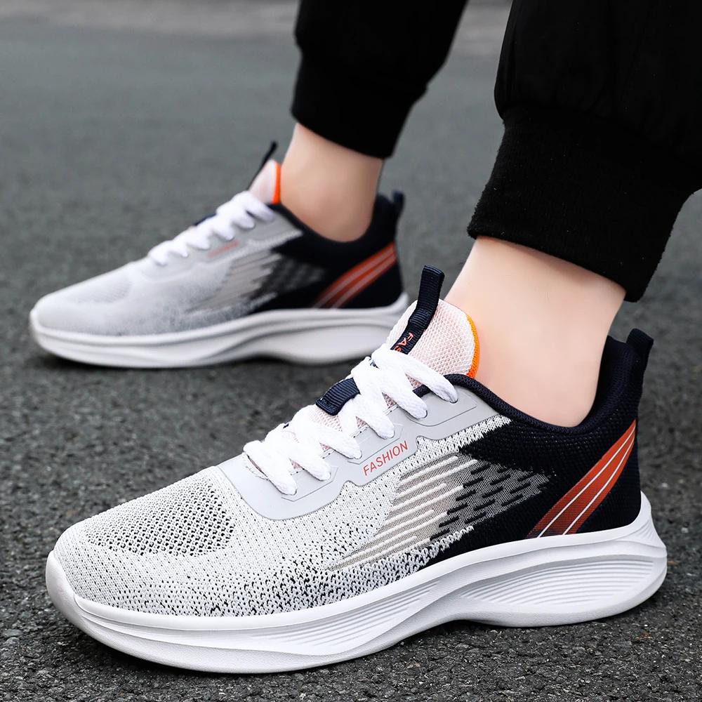 Men's Running Shoes 2025 New Lightweight Breathable Mesh Sneakers Casual Sports Shoes for Outdoor Walking Non Zapatillas Hombre