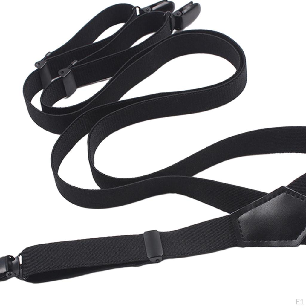 Мужские подтяжки, эластичные ремни с 3 крючками, подтяжки для делового подарка отцу/мужу