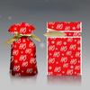 20 шт. новогодняя рождественская упаковка конфет Санта подарочный пакет рождественский пластиковый пакет рождественские украшения для дома