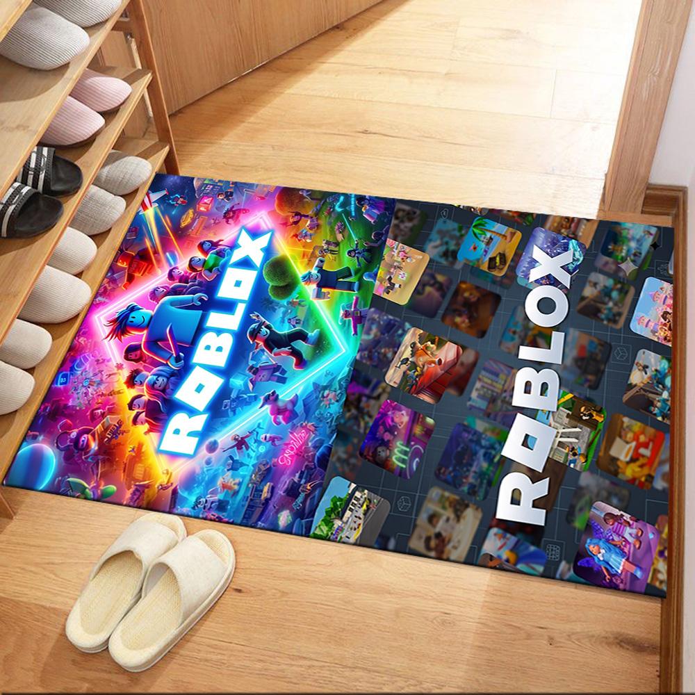 Roblox 185 Floor Rug Office Rug Suitable for Bedrooms Kitchen Dining Room Outdoor Antislip Carpet Office home decor