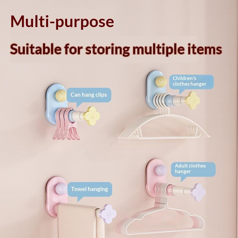 Hanger Storage Box Retractable Adjustable Length 1Pcs Durable Holder for Home Bedroom Wardrobe Closet Storage Use