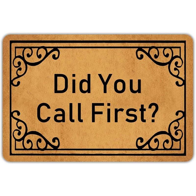 1Pc Welcome Door Rug A Variety of Letter Patterns Non-slip Floormat Bedroom Kitchen Entrance Doormat Machine Washable Carpet