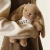 Clothed Bunny Bunny Plush Toy Long Ear Rabbit Plushie Stuffed Animal Rabbit  Girls Gift