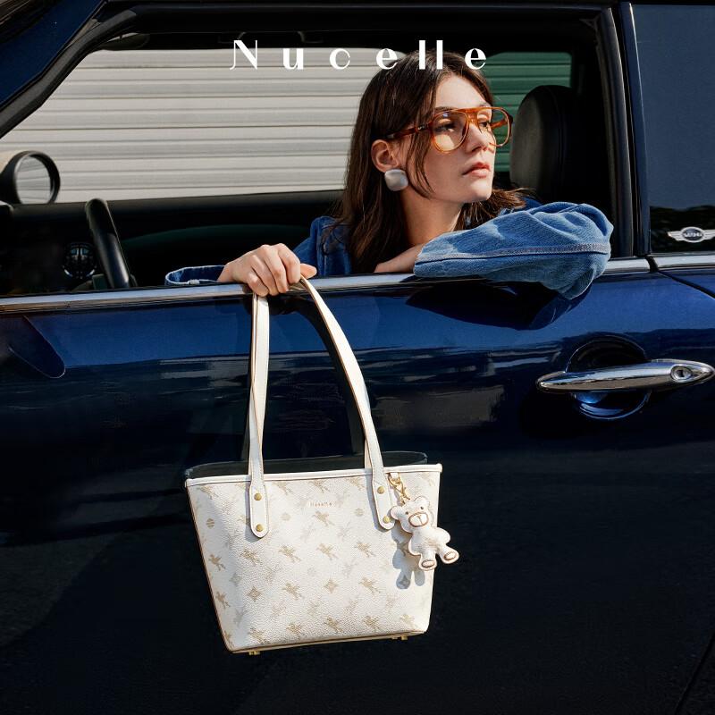 NUCELLE Pegasus Tote Bag, Commute Bag, Shoulder Bag, Pink, for 11-inch Laptop