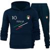 Children's Jogging Tracksuit - Italy - Blue - Football - Long Sleeves - 3 To 12 Years