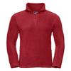 Russell Mens Quarter Zip Outdoor Fleece Top