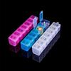 1Pc Weekly Pill Organizer, Portable Travel Medicine Case Small Pill Box for Capsules and Vitamins