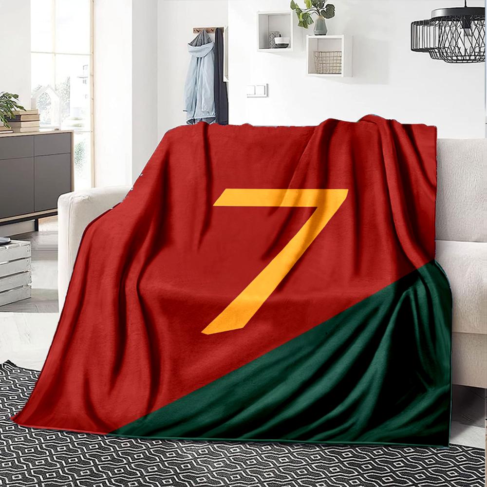 7 Theme Printed Blanket - Perfect for Couch, Bed, Travel & Outdoor Use | Machine Washable, Cozy & Durable.