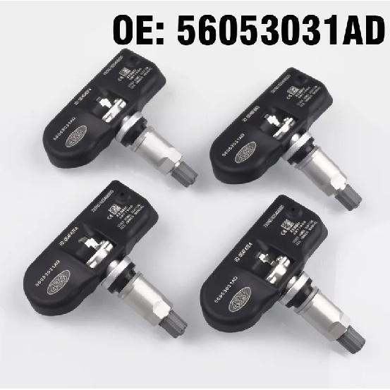 4 шт. Датчик контроля давления в шинах TPMS 433 МГц 56053031AD для Jeep Compass 2006-2014 для Dodge Magnum Avenger