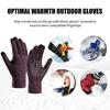 Зимние перчатки для мужчин и женщин, нескользящие термоперчатки для сенсорных экранов, перчатки с бархатной подкладкой для холодной погоды, пешего туризма, катания на лыжах, велоспорта