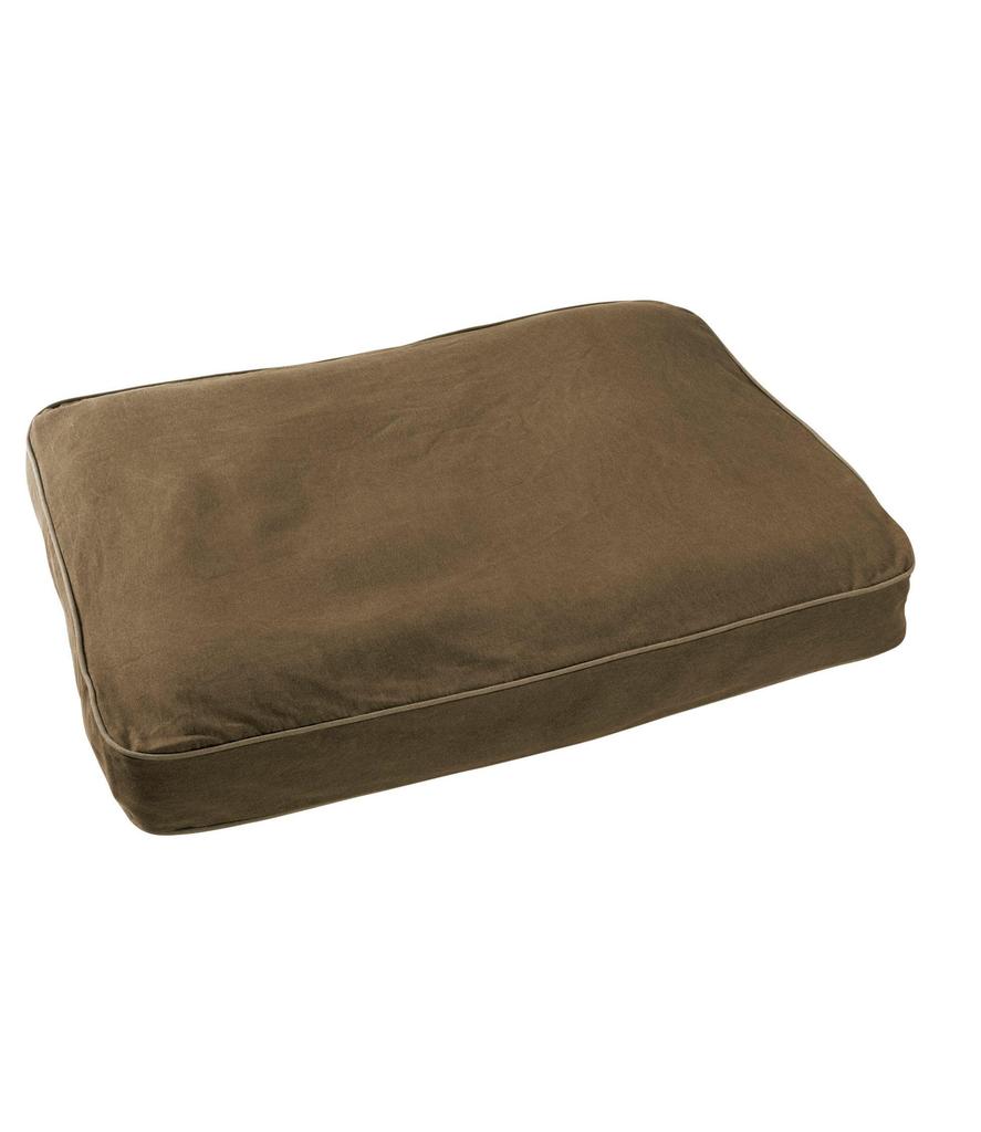 Premium Therapeutic Dog Bed Replacement Denim Rectangle Medium One Size Fits Most Burlap Brown 0CCY172000 L.L.Bean & Cover,