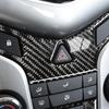 Для Chevrolet Cruze 2009-2015 углеродное волокно салона автомобиля Центральная кнопка управления панель отделка наклейка аксессуары для стайлинга автомобиля