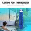 Floating Pool Thermometer Water Temperature Thermometers with String Rope for Outdoor Indoor Swimming Pools Spas Hot