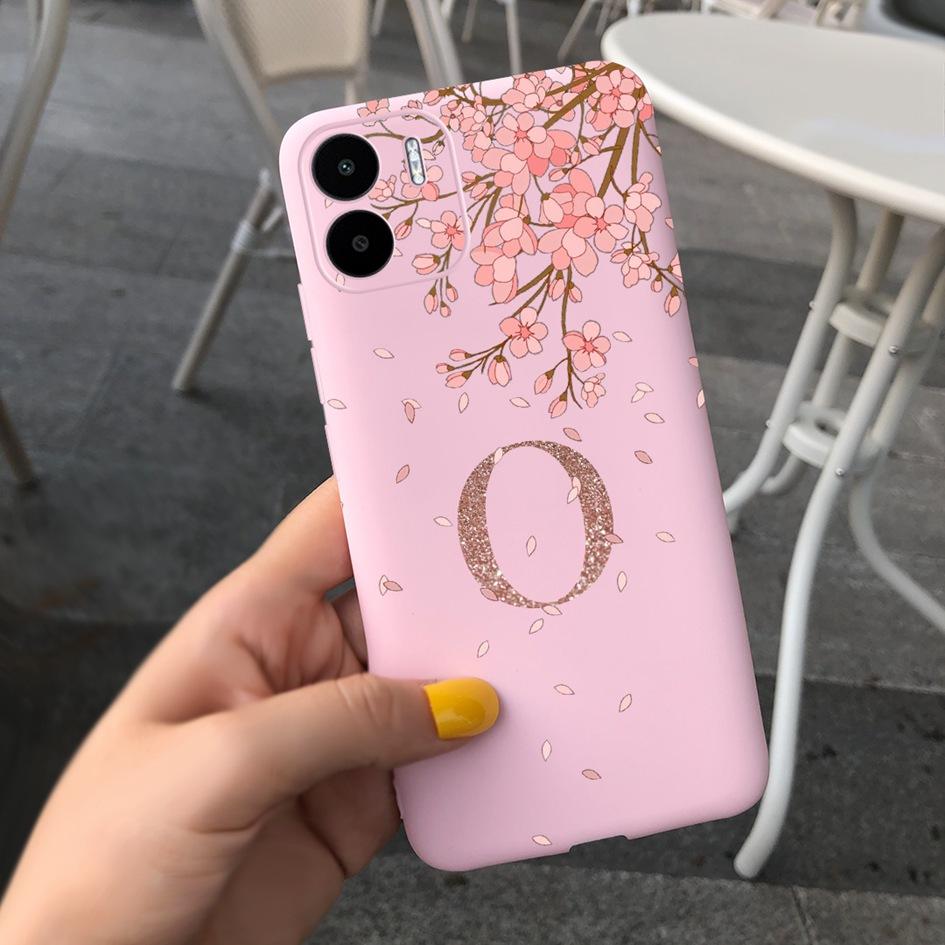 Чехол для Xiaomi Redmi A2 Plus 2023 Милые Буквы Корона Расписная Крышка Мягкий ТПУ Funda Для Redmi A2+ Xiomi Redmi A2 A2Plus 4G Чехол