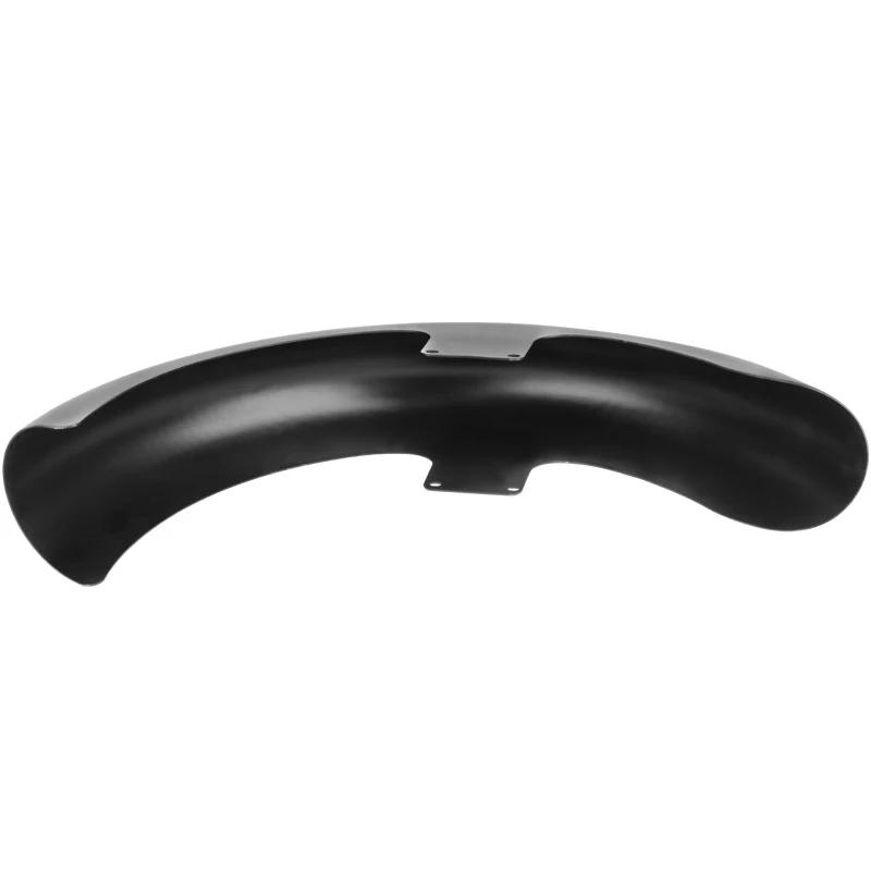 Gloss Black Wrap Front Fender Mudguard 19" 21" 23" For Harley Touring Electra Street Glide Road King Ultra Baggers