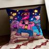 Подушка с принтом из аниме Steven Universe, двусторонняя, мягкая, прочная, чехол для подушки, для дома, автомобиля, многоцелевая, для ежедневного комфорта