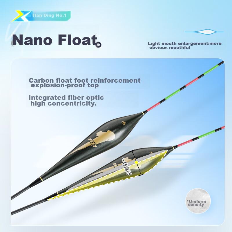 Handing Fishing Line Set with Hooks, Floats, Main Line, Leader Line, Double Hooks, Floats, Beginner Kit, 6.3 Meters