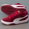 New PUMA Park Lifestyle Cushioning, Lightweight, Breathable Low Top Skateboard Shoes Unisex Red White 400707-26