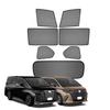 For the New Alphard 40 Series and Vellfire 40 Series 2023 Current Custom Car Window Sunshade Net Side Window Window Visor Magnetic Mesh Heat Sun