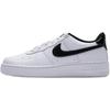 Air Force 1 Lv8 2 Ki Удобные Универсальные Прочные Дышащие Низкие Детские Кеды для Скейтбординга Детские кроссовки Белый Черный IM4402100